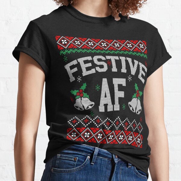 festive af sweatshirt