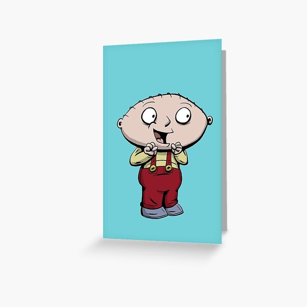 Stewie Griffin Grußkarte