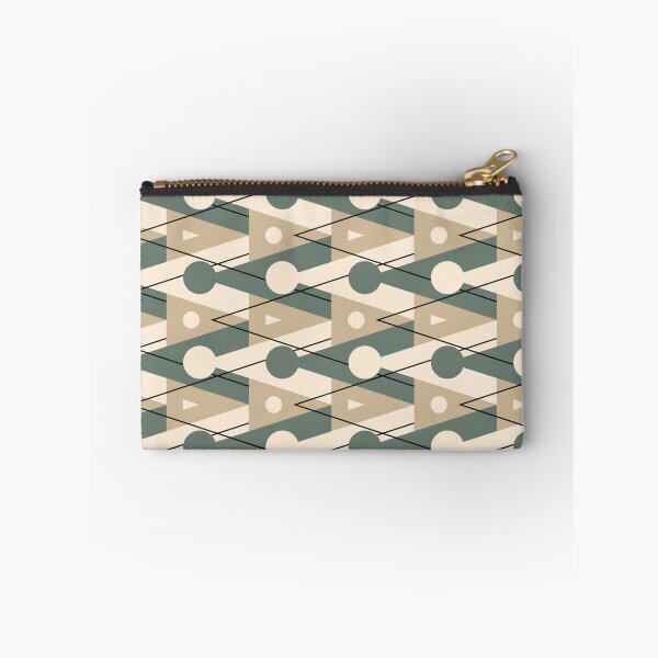 Item preview, Chess Piece Geometric Pattern – Sage Green & Beige designed and sold by RoguePatterns.
