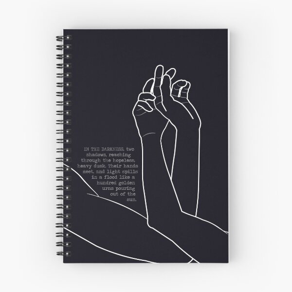 Item preview, their hands meet, and light spills in a flood like a hundred golden urns pouring out of the sun. designed and sold by Pinu92.