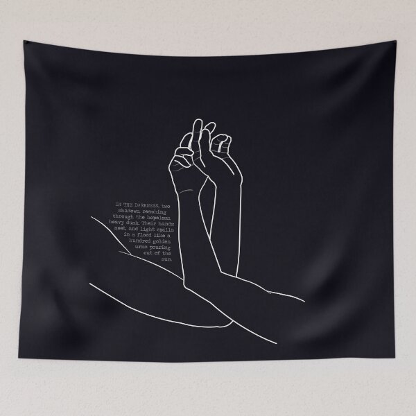 Item preview, their hands meet, and light spills in a flood like a hundred golden urns pouring out of the sun. designed and sold by Pinu92.