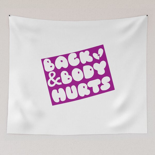 Item preview, Back and body hurts any color you need designed and sold by AchrafOc.