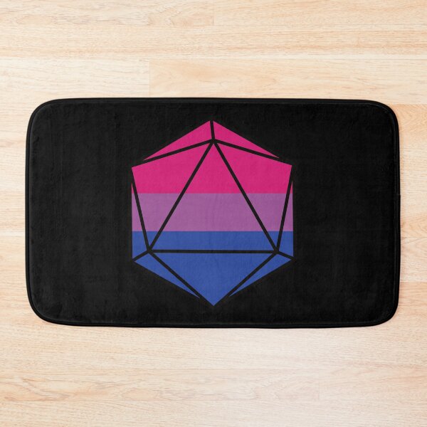 Item preview, Bi Bisexual Pride DnD D20 Dice designed and sold by CollectiveDnD.