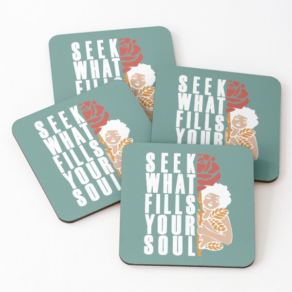 Item preview, SEEK WHAT FILLS YOUR SOUL white designed and sold by graziellostesso.