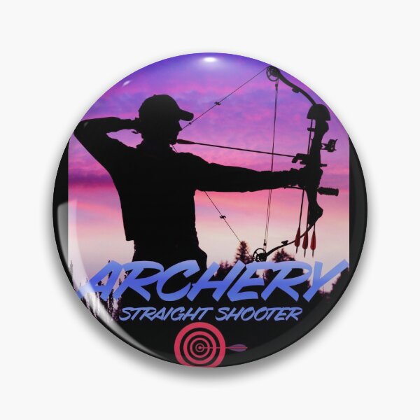 Item preview, Archery Straight Shooter Bowhunter Print designed and sold by Mary Riley.