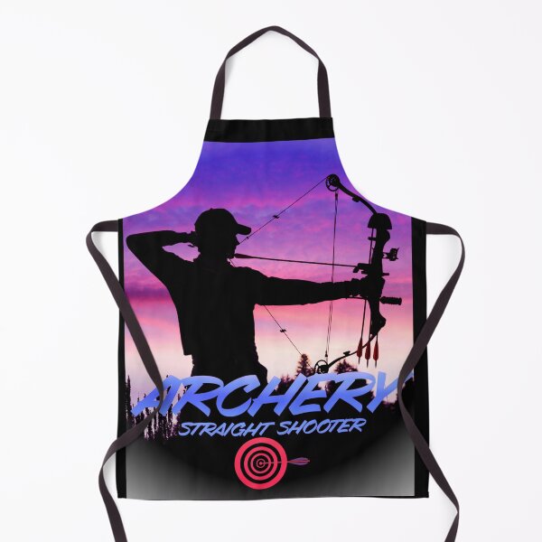 Item preview, Archery Straight Shooter Bowhunter Print designed and sold by Mary Riley.