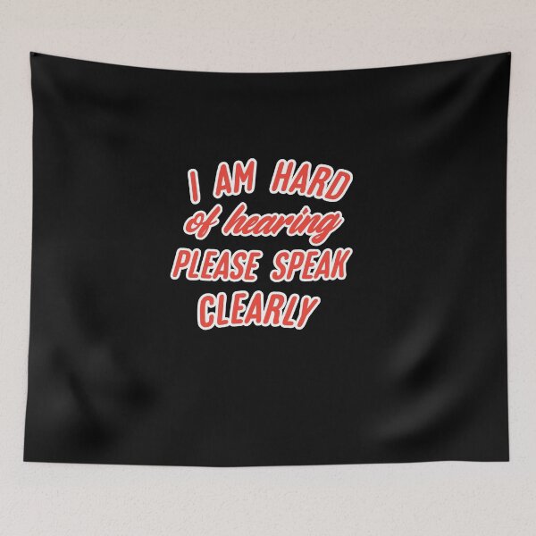 Item preview, I am hard of hearing please speak clearly designed and sold by Sahil Randhawa.