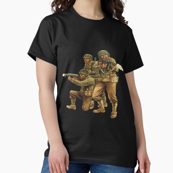 Vista previa del artículo con la obra «Soldado de la Segunda Guerra Mundial», diseñado y vendido por Crosslete.
