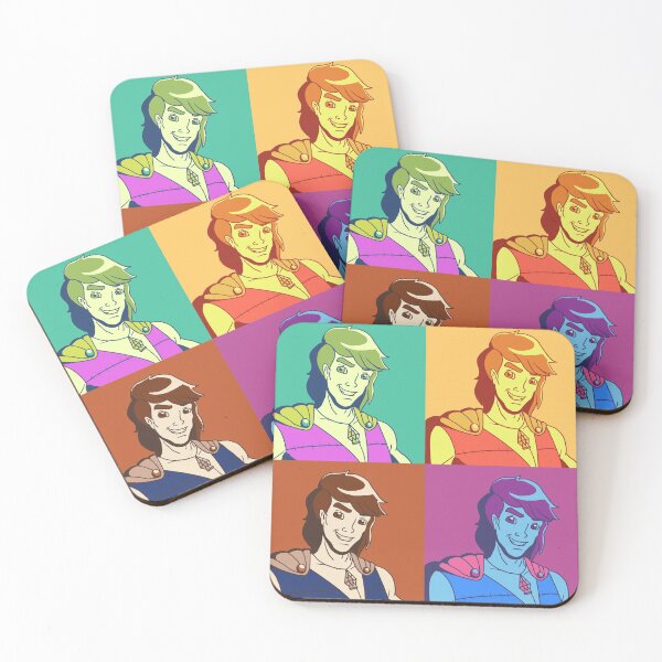 Aperçu de l'œuvre Multicolor Drake - Andy Warhol Style Jewel Riders Retro Rainbow Art | Madonna créée et vendue par The Jewel Riders Archive.