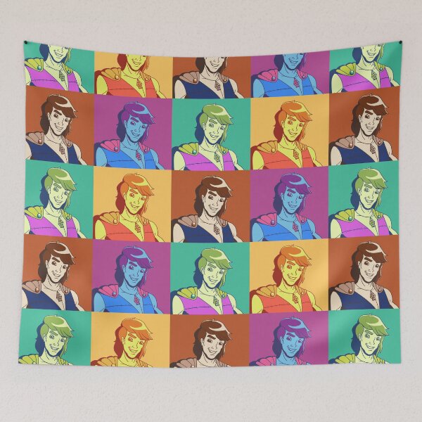Aperçu de l'œuvre Multicolor Drake - Andy Warhol Style Jewel Riders Retro Rainbow Art | Madonna créée et vendue par The Jewel Riders Archive.