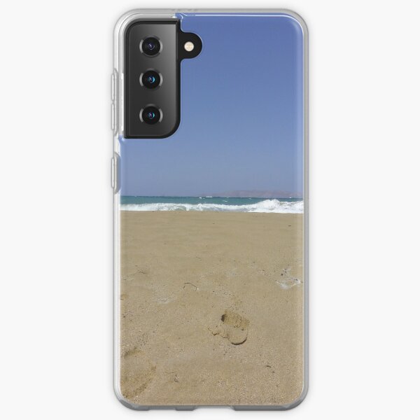 Northern Crete Beach Samsung Galaxy Soft Case