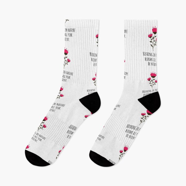 Item preview, Nothing in Nature Blooms All Year, Be Patient designed and sold by suwarnaadi.