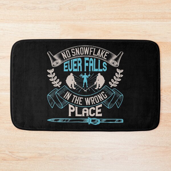 Item preview, No Snowflake Ever Falls In The Wrong Place designed and sold by GoodVibeDesign.