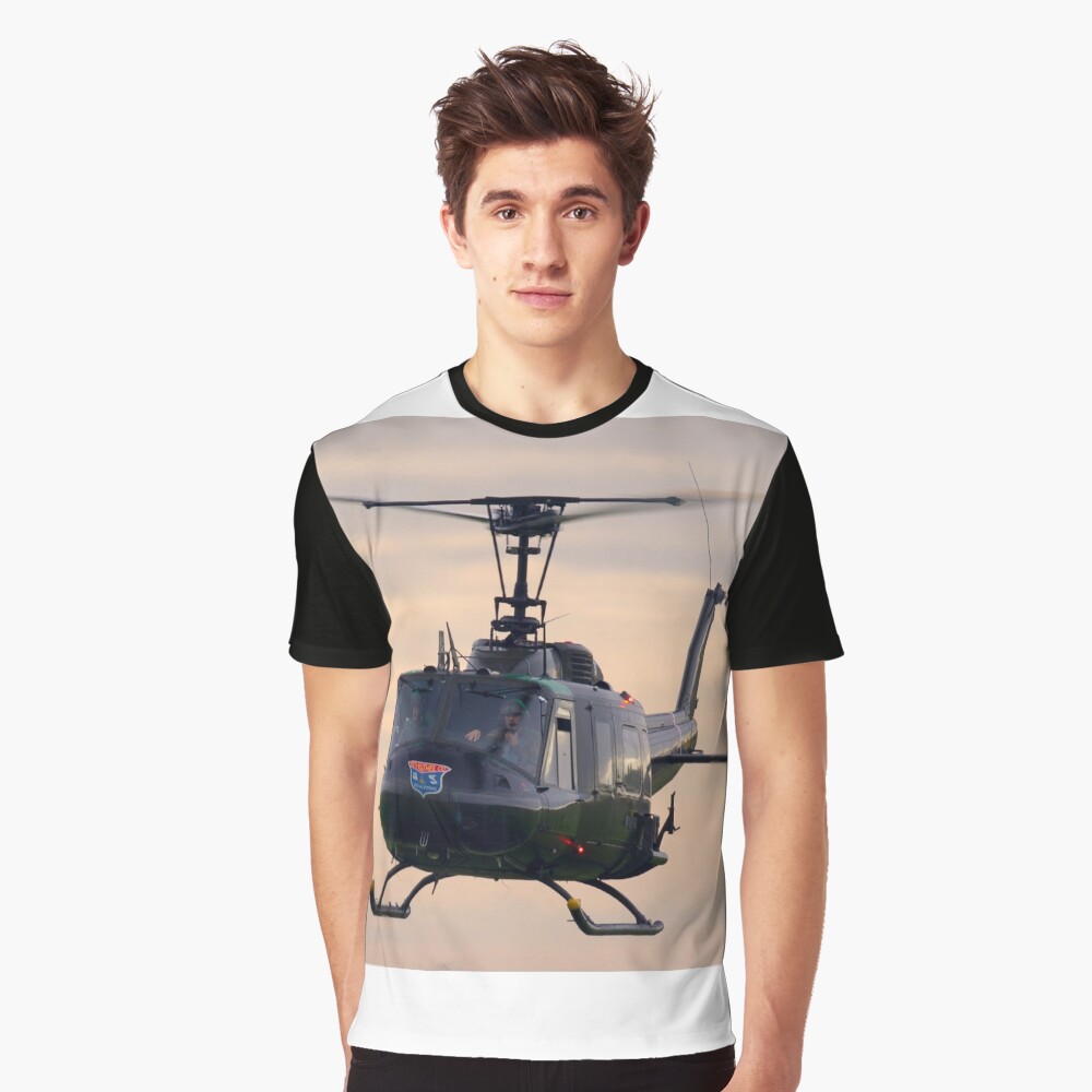 "Huey Helicopter" Tshirt by captureasecond Redbubble