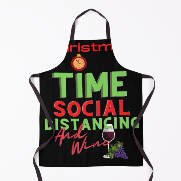 Item preview, Christmas Time Social Distancing and Wine designed and sold by trendofstory.