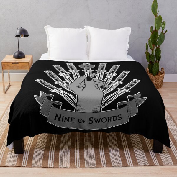 Item preview, Nine Of Swords Tarot Card Feminist Astrology designed and sold by GrandeDuc.