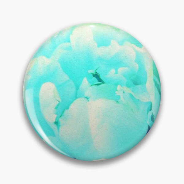 Item preview, Stunning Double Aqua Blue Peony Flower Detail designed and sold by myrubiogarden.
