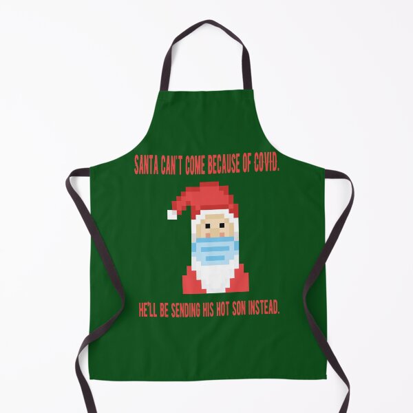 Item preview, Santa cant come because of COVID. He will be sending his hot son instead. designed and sold by twicetrader.