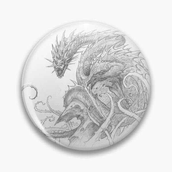 Turin and Glaurung - Tolkien - Pin