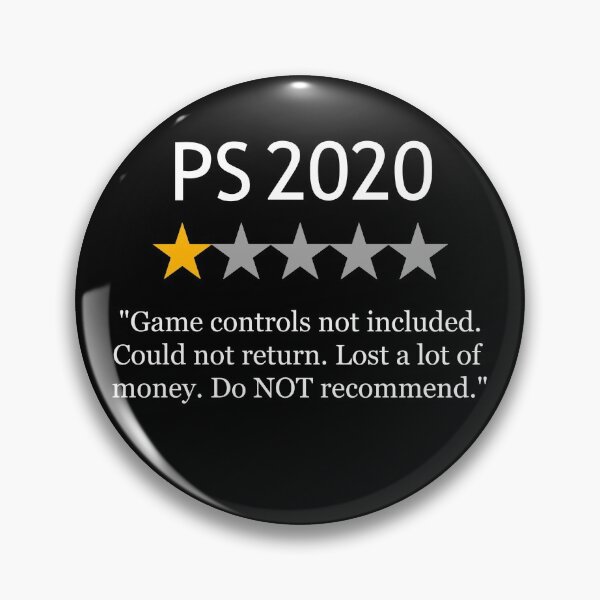 Item preview, PS 2020 One Star Rating designed and sold by art-in-a-bottle.