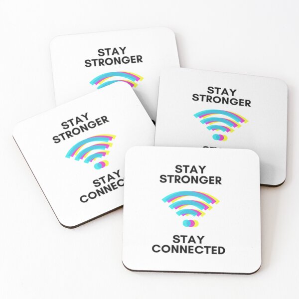 Item preview, Stay Stronger Stay Connected T Shirt designed and sold by Shubham Narode.