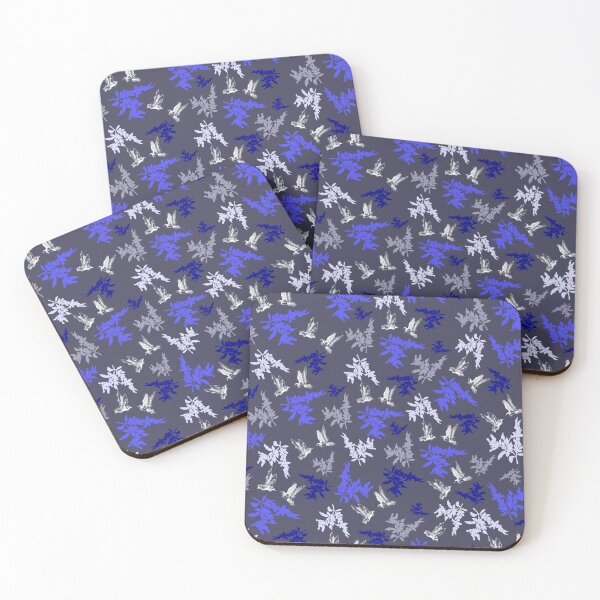 Item preview, Shore plants and silver plovers designed and sold by Caroline Bochud.