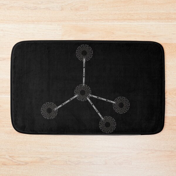 Item preview, Molecular Formula and Geometry Text Design by Niko and Baz designed and sold by NicoAndBaz.