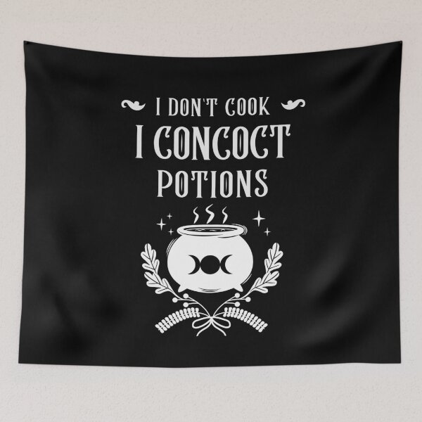 Item preview, I dont Cook, I Concoct Potions Wizardry designed and sold by OldCamp.