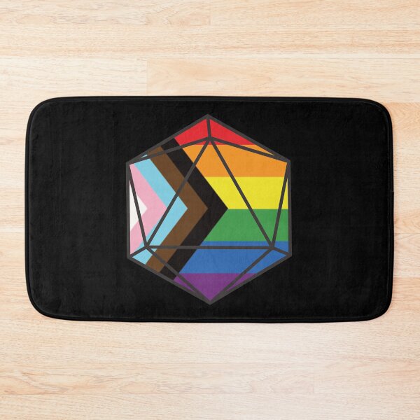 Item preview, LQBTIQ Pride Reboot BLM DnD D20 Dice designed and sold by CollectiveDnD.