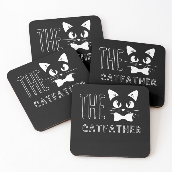 Item preview, The Catfather T-Shirt Funny Cat Parody Men Fathers Day Gift designed and sold by Shopini.