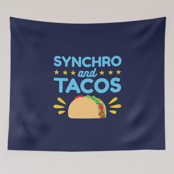 Item preview, Synchro and Tacos Synchronized Swimming Artistic Swimmer designed and sold by jaygo.