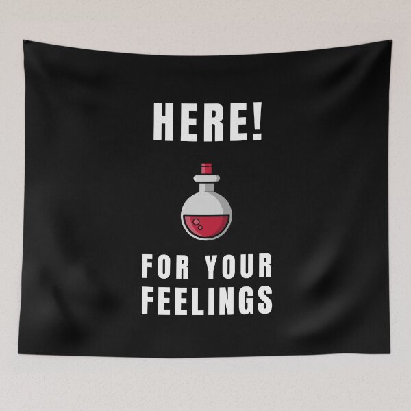 Item preview, Here For Your Feelings Wizardry Magic Potion designed and sold by OldCamp.