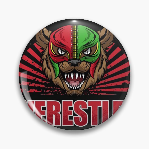 Artikelvorschau, Werestler, Halloween Maskierter Lucha Libre Wrestler Werwolf entworfen und verkauft von Gold Wings Tees.