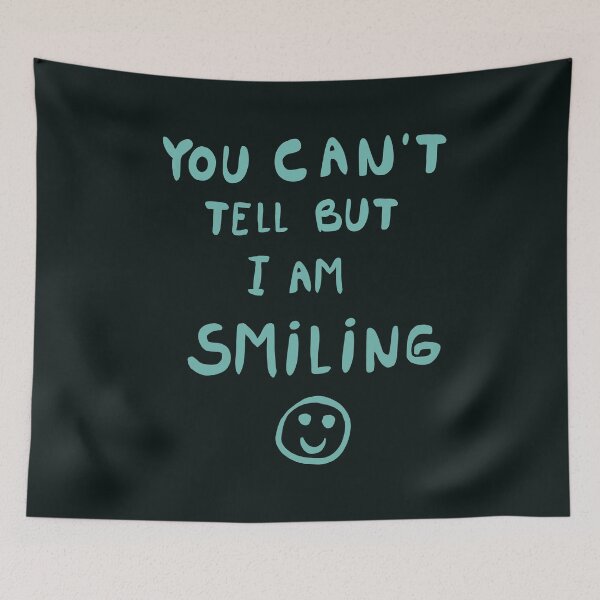 Item preview, You can't tell but I am smiling  designed and sold by movejulie.