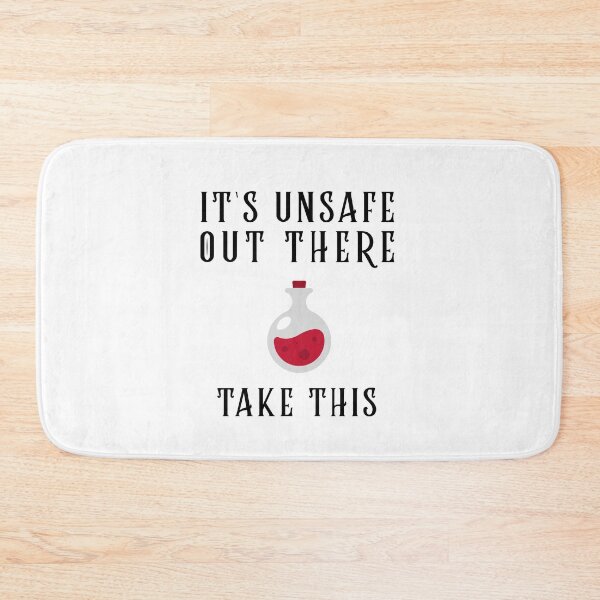 Item preview, Its Unsafe Out There, Take This Magic Potion Wizardry designed and sold by OldCamp.
