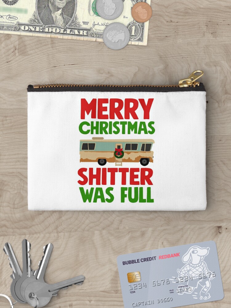Disover Shitter was Full National Lampoons Christmas Vacation Makeup Bag