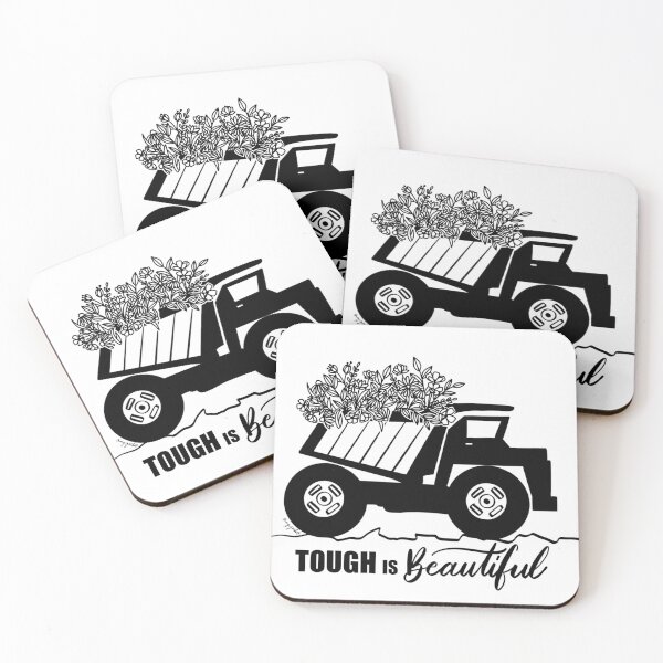 Item preview, Tough is Beautiful designed and sold by Amy Jane Garbutt.