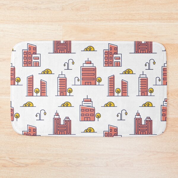 Item preview, City Buildings Pattern designed and sold by Wham-Bam.