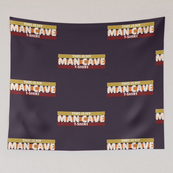 Item preview, Mens Funny This is My Man Cave print designed and sold by doodabobs.