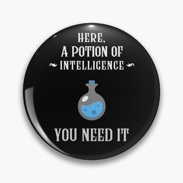 Item preview, Potion Of Intelligence Wizardry Magic Potion designed and sold by OldCamp.