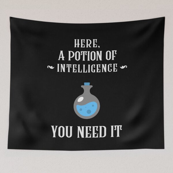 Item preview, Potion Of Intelligence Wizardry Magic Potion designed and sold by OldCamp.