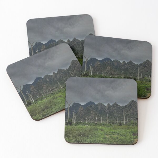 Item preview, Windmills with mountains designed and sold by Faheem19.