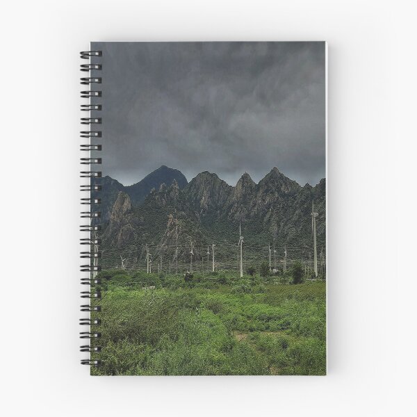 Item preview, Windmills with mountains designed and sold by Faheem19.