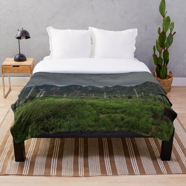 Item preview, Windmills with mountains designed and sold by Faheem19.