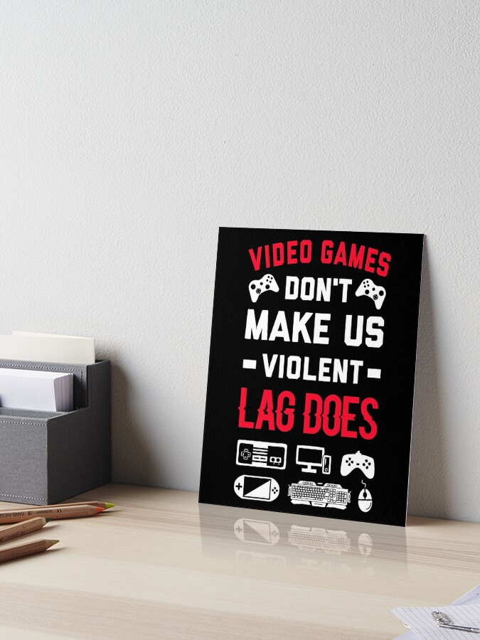 Study Hard Play Harder - Video Games Hardcover Journal for Sale by drakouv