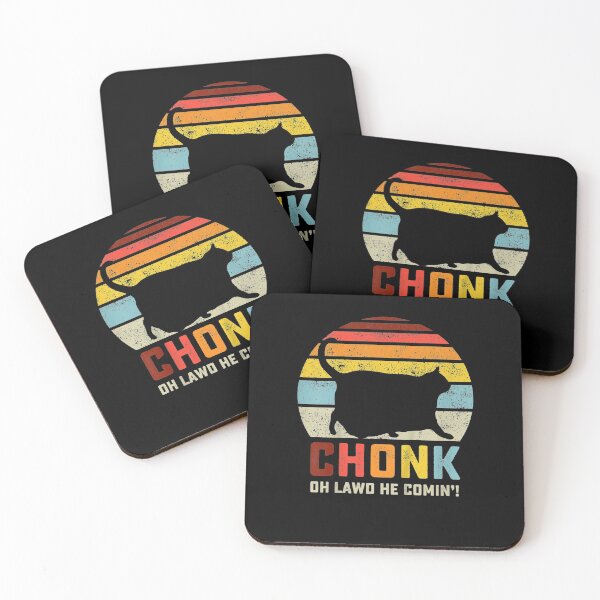 Item preview, Chonk Cat Scale Meme Funny Retro Style Vintage Cats Memes designed and sold by EdisonDesigns.