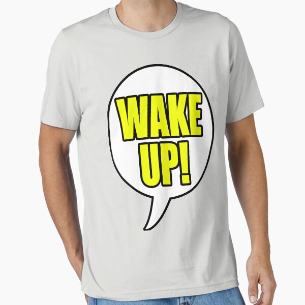 Item preview, WAKE UP! THROWBACK designed and sold by vanjohnson.
