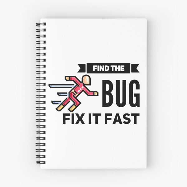 Item preview, Find The Bug Fix It Fast (color black) designed and sold by Stornu2Ruedas.