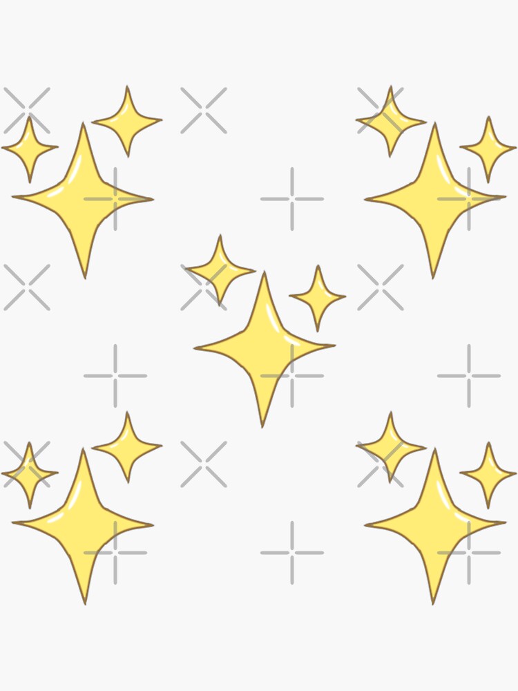 Sparkling Stars Sticker