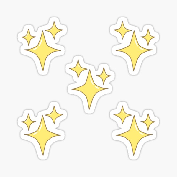 Sparkling Stars Sticker